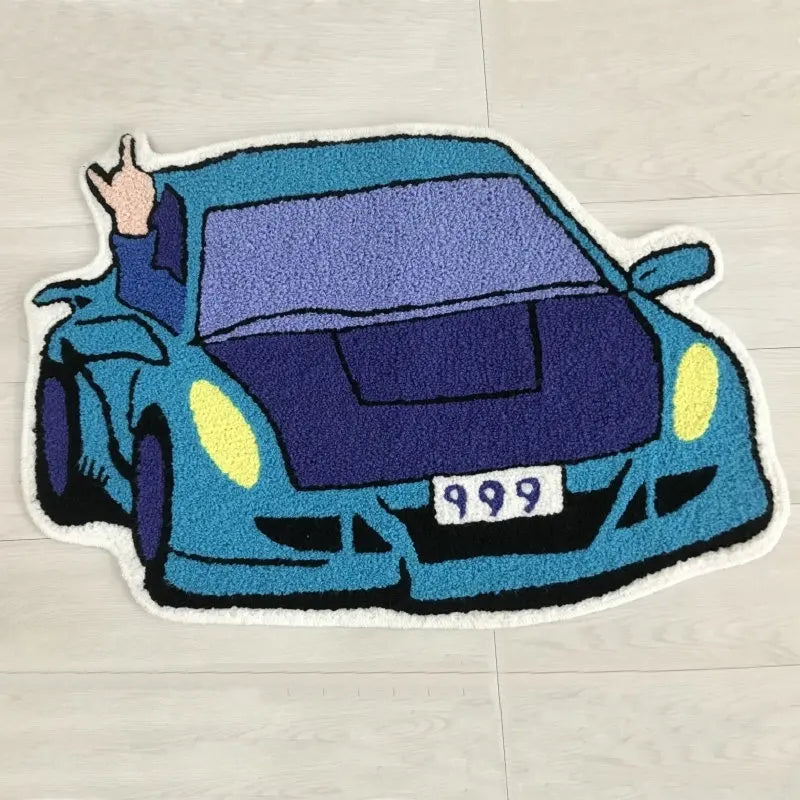 Car 75X50cm Carpet2m