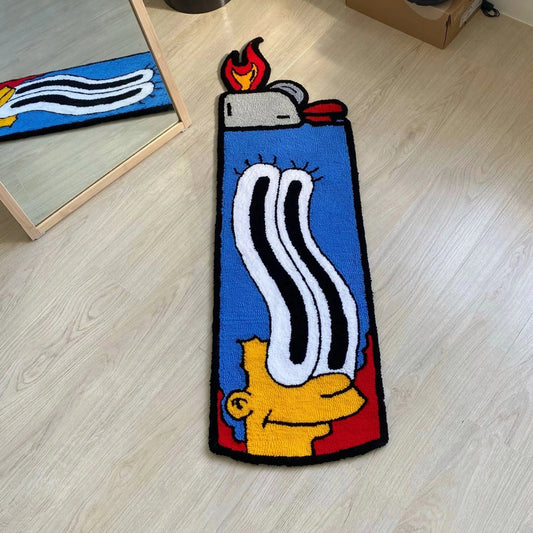 Cute Magic Funny Rug Living Room Bedroom Non-slip Decorative Rug Soft Thick Home Bedside Game Rug Gift Carpet2m