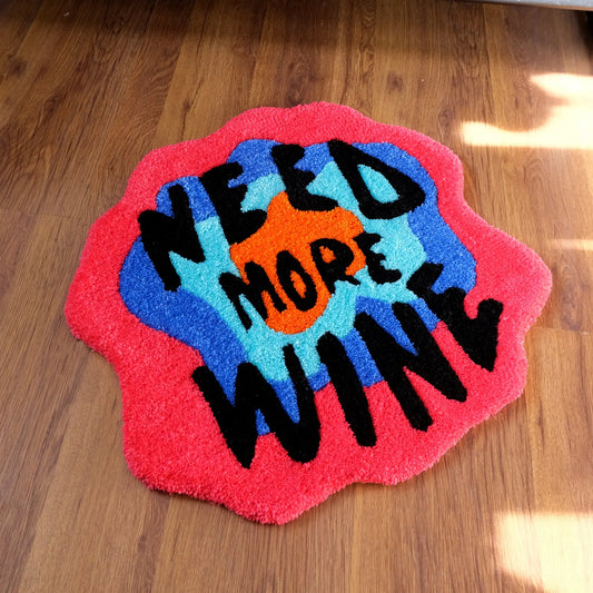 Need More Wine 55X60cm Carpet2m