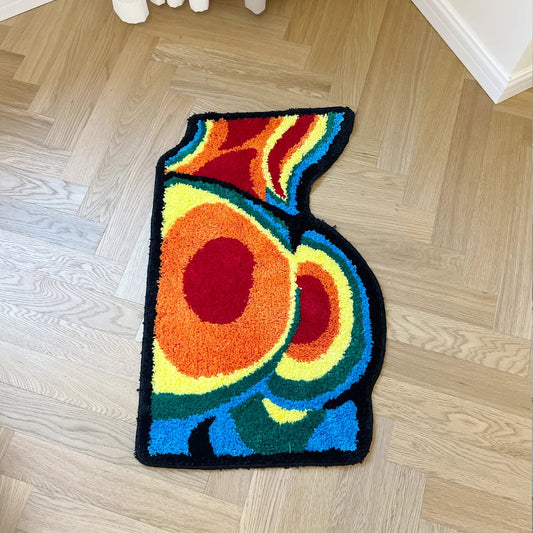 Sexy Butt Temperature Creative Door Mat Soft Tufted Bathroom Rug Body Pattern Cartoon Carpet Cute Bedside Carpet Home Room Decor Carpet2m